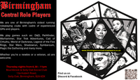Birmingham Central Role Players (BCRP) logo
